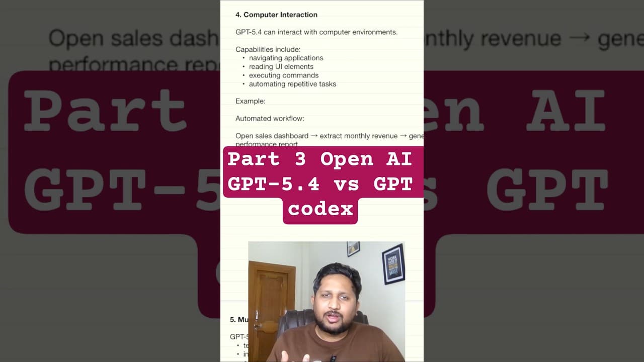 OpenAI Models Deep Dive | GPT, Codex & AI Models