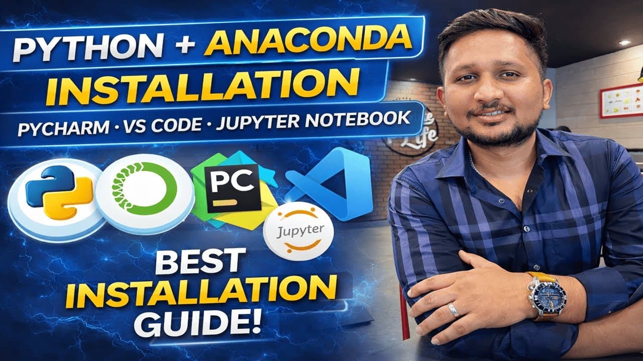 Python Setup in 5 Min🔥 No Error ✅ Full Installation!