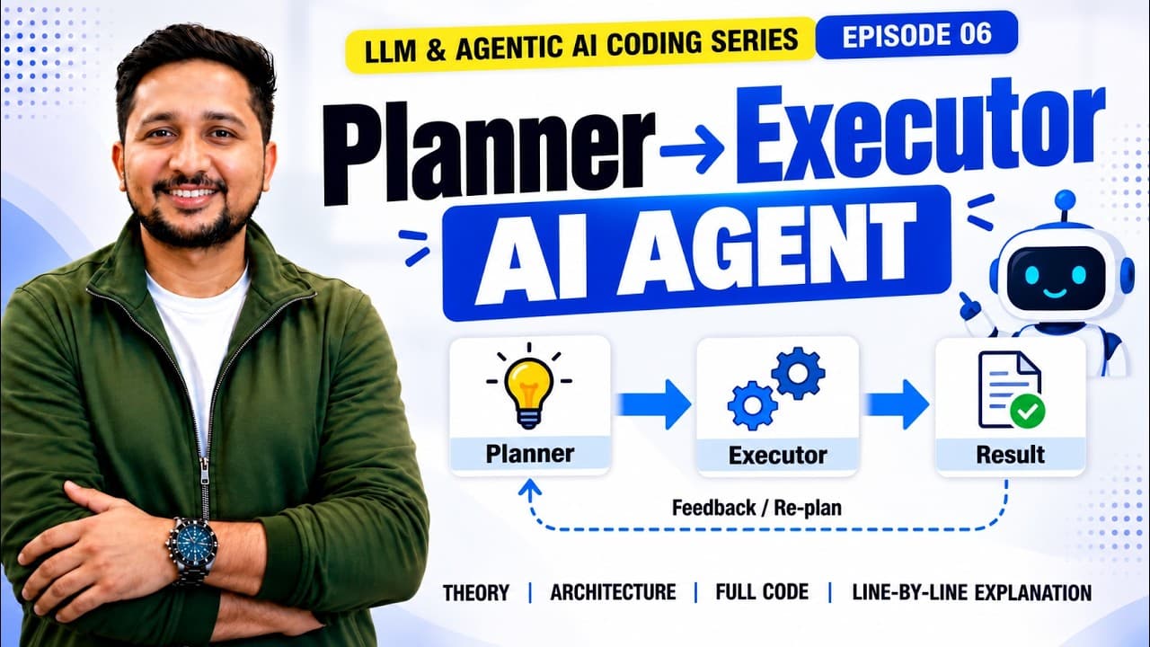 LLM & Agentic AI Coding Interview Bootcamp — Build Real AI Agents from Scratch