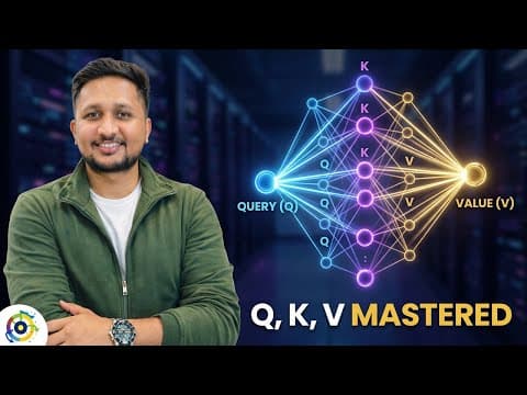 Day 12: Why RNNs Died? Attention Mechanism (Q, K, V) 🤯 | AmanAI Lab