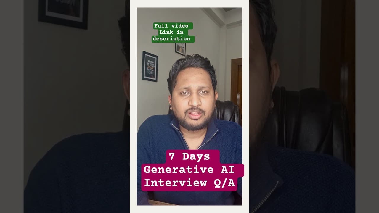 What AI Companies Actually Ask in Interviews #generativeai #interview #trending