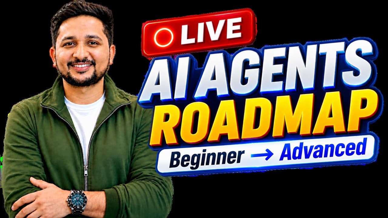 Ready to Build AI Agents in 2026? This Roadmap is For You!