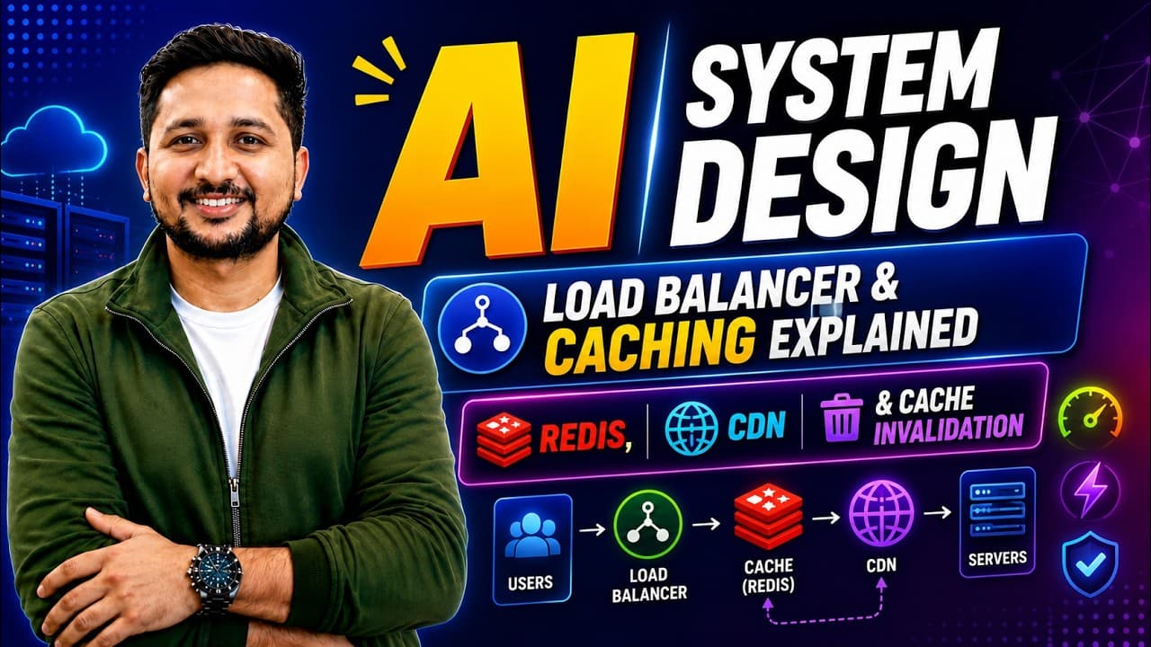 The Ultimate Guide to AI System Design: Load Balancers, Redis, and Cache Invalidation