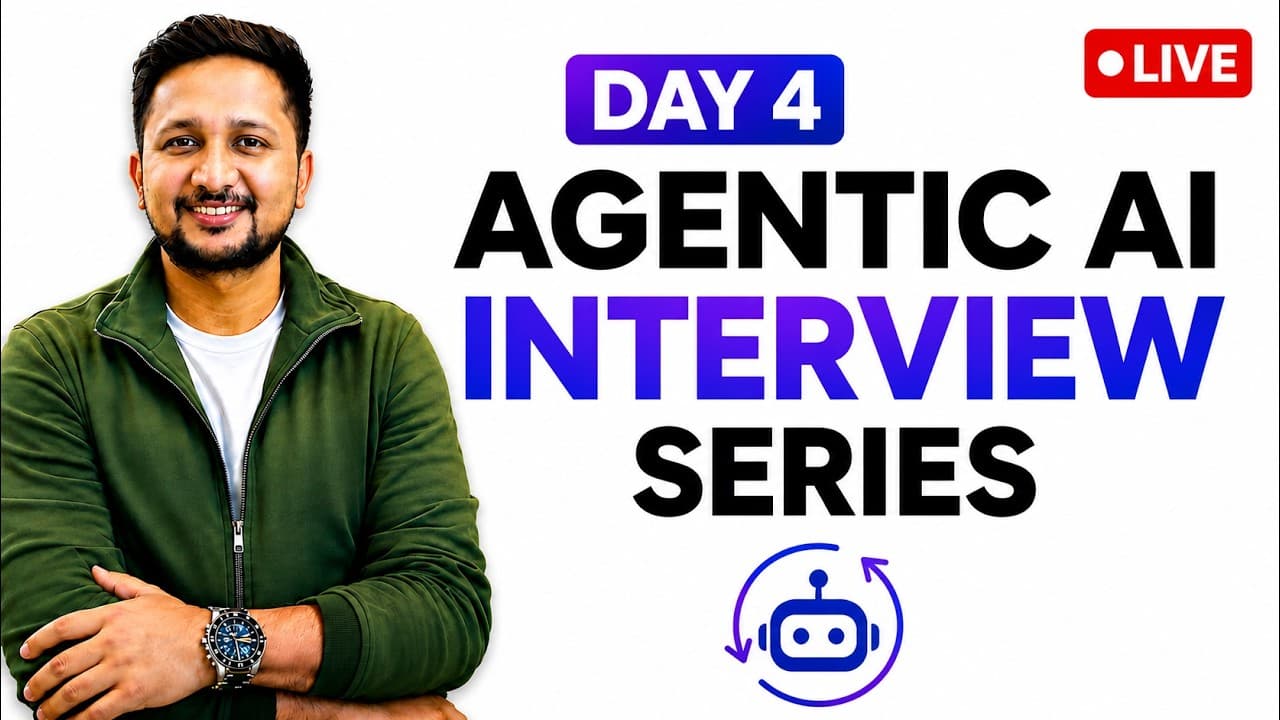 🚀 Day 4 - Agentic AI Interview Series | LangGraph, CrewAI, AutoGen & Production AI Agents