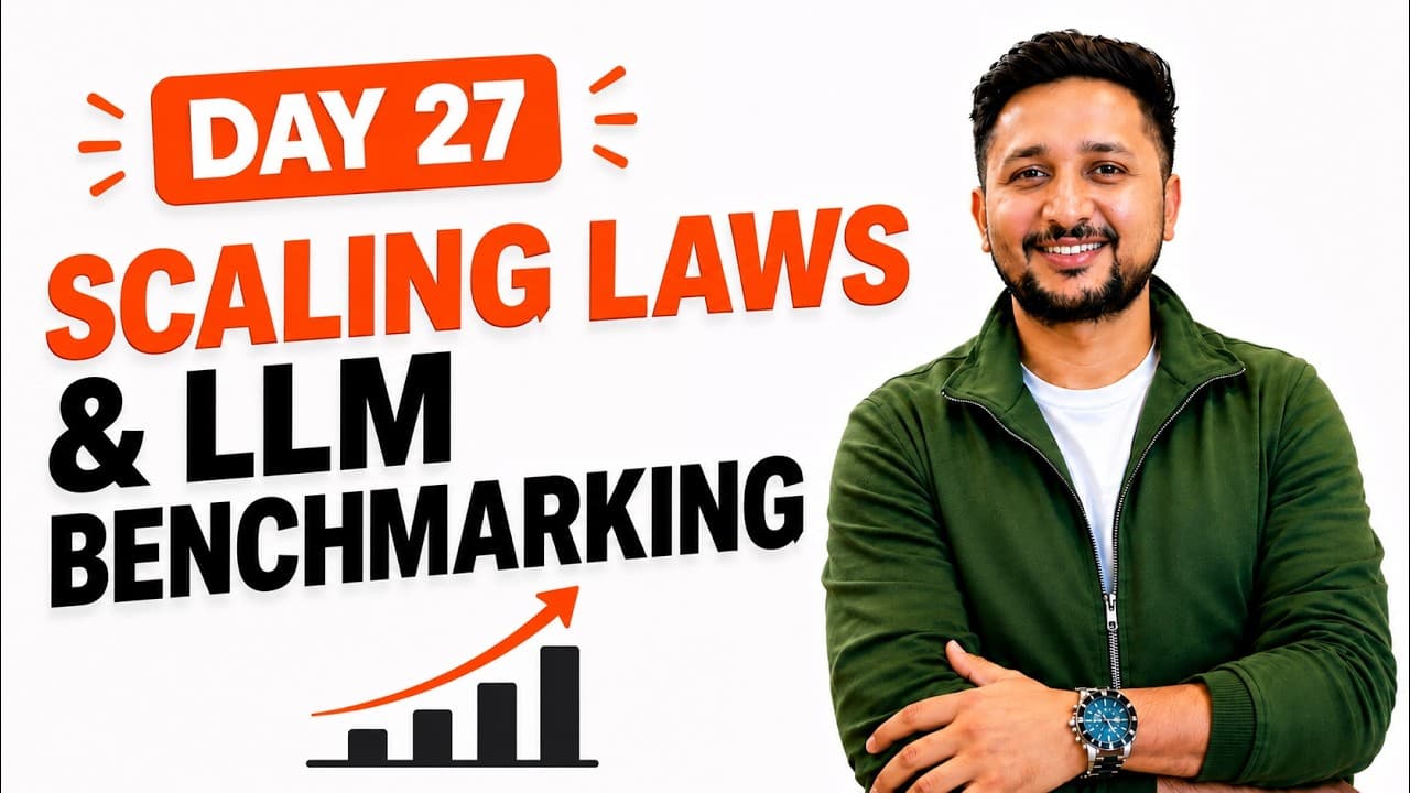 Scaling Laws & LLM Benchmarking 🔥 | Why AI Models Get Smarter
